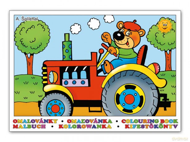 Kolorowanka Jedziemy-wieziemy