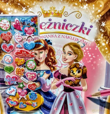 Kolorowanka Księżniczki 302