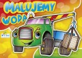 Kolorowanka Malujemy wodą A4 8str. Dźwig. Malowanka wodna