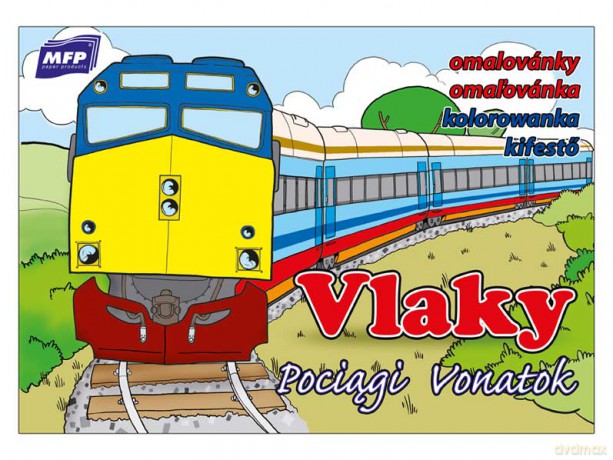 Kolorowanka Pociągi