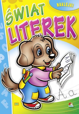 Kolorowanka Świat literek - piesek (A5, 16 str.)