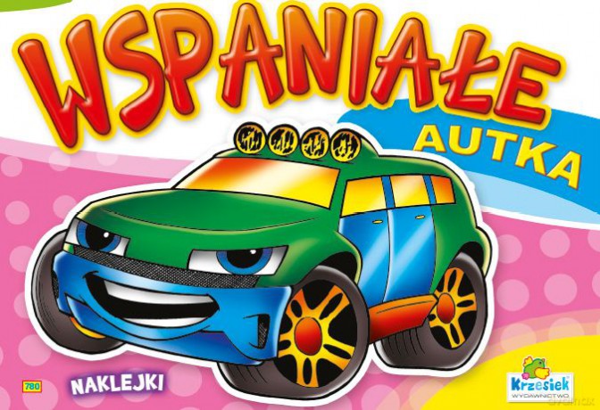 Kolorowanka Wspaniałe autka. Auto terenowe A4 16str