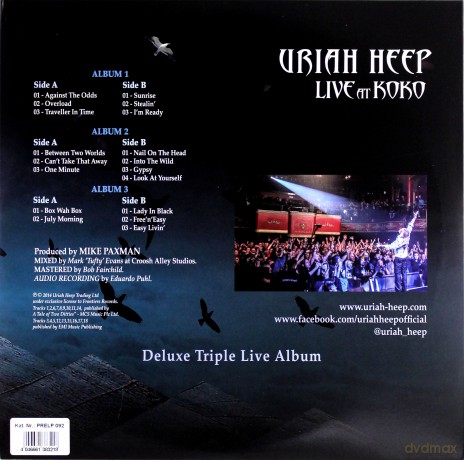 Uriah Heep: Live At Koko [3xWinyl]