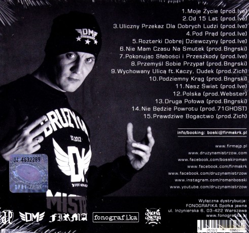 Bosski Firma: Uliczny Przekaz Dla Dobrych Ludzi [CD]