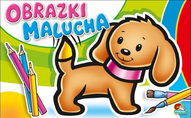 Kolorowanka. Obrazki malucha - Piesek (16 str.)