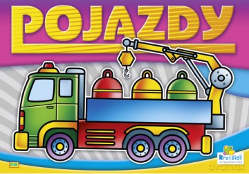 Kolorowanka. Pojazdy - Auto dźwig na odpady (A5, 16 str.)