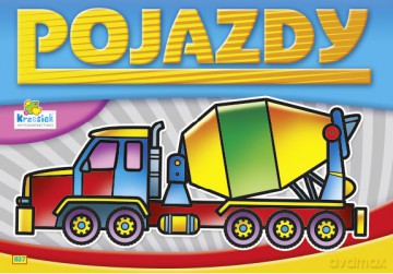 Kolorowanka. Pojazdy - Betoniarka (A5, 16 str.)