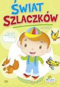 Kolorowanka. Świat szlaczków - dziewczynka z kwiatkiem (A5, 16 str.)