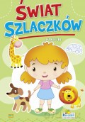 Kolorowanka. Świat szlaczków - Dziewczynka z pieskiem (A5, 16 str.)