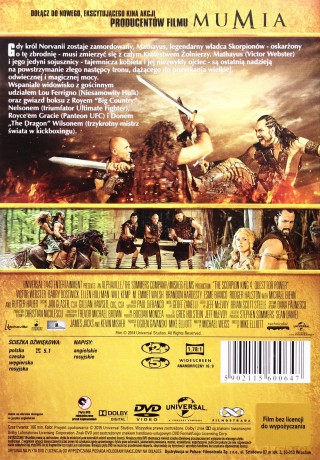 Król Skorpion 4: Utracony tron [DVD] 