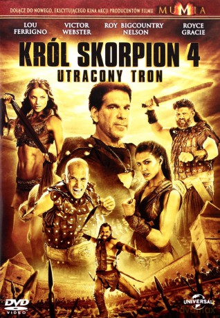 Król Skorpion 4: Utracony tron [DVD] 