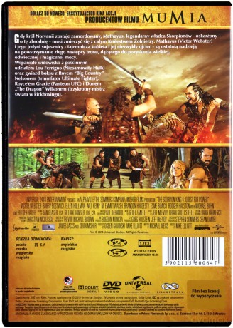 Król Skorpion 4: Utracony tron [DVD] 
