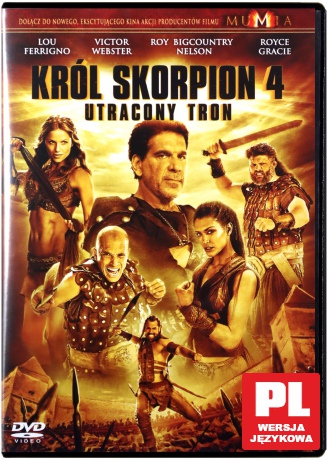 Król Skorpion 4: Utracony tron [DVD] 