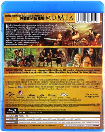 Król Skorpion 4: Utracony tron [Blu-Ray]