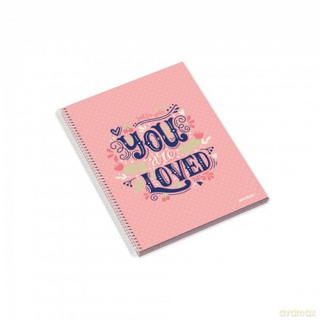 Kołobrulion A5 kratka Just for Girls AM18037