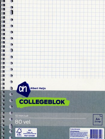 Kołonotatnik 80kartek kratka