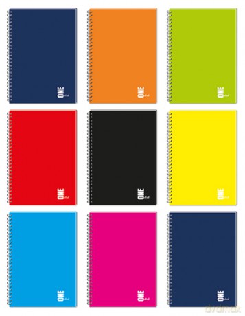Kołozeszyt Interdruk A5 kratka 80 UV One Color
