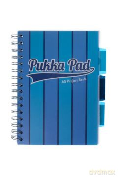 Kołozeszyt Pukka Pad Project Book A5 kratka niebieski