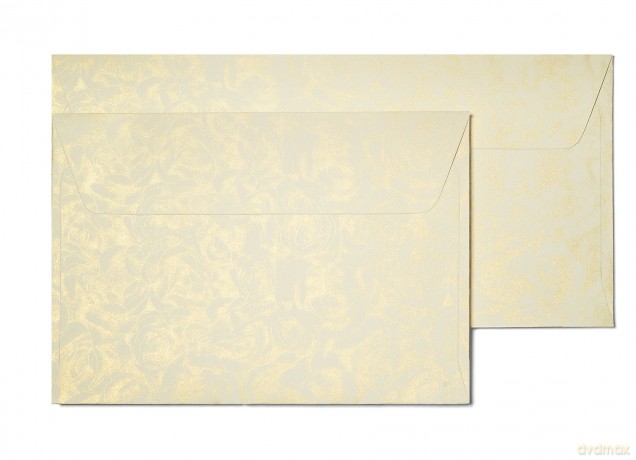 Koperta 158x158 Róże krem 120g op.10szt