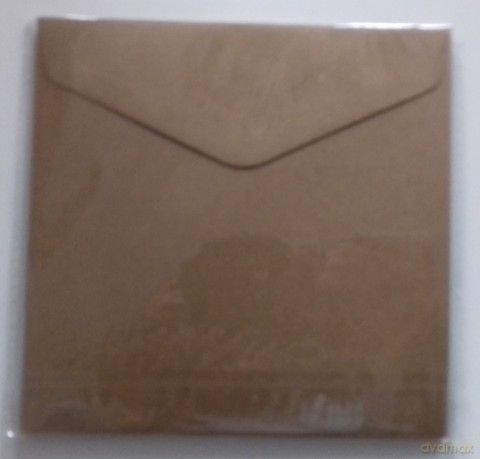Koperta 160x160 Kraft ciemnobeżowy 120g op.10 szt