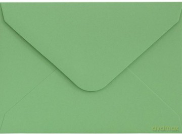 Koperta 70x100 Gładki ZIELONY satynowany 130g (280437) 10szt/opak