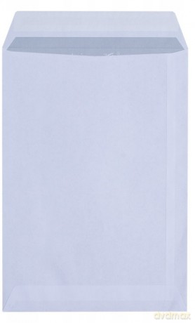 Koperta C5 HK biała 90g.(162x229) poddruk szary op.25szt