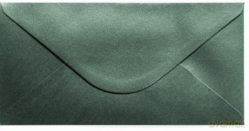 Koperta DL Pearl zielony 120g/m2 op/10szt. 280144