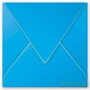 Koperty Clairefontaine 140X140 niebieski lazur (1 opak = 20szt)