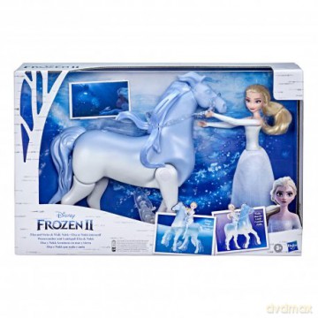 Kraina Lodu 2 Pływający koń Nokk i lalka Elsa E6716 [FIGURKA]