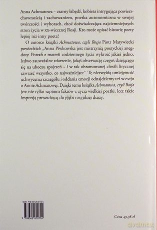 Achmatowa Czyli Rosja - Anna Piwkowska [KSIĄŻKA]