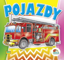 Książeczka do czytania ""Harmonijkowa"" - Pojazdy (12str.) [KSIĄŻKA]