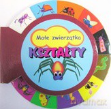 Kształty. Małe zwierzątka [KSIĄŻKA]