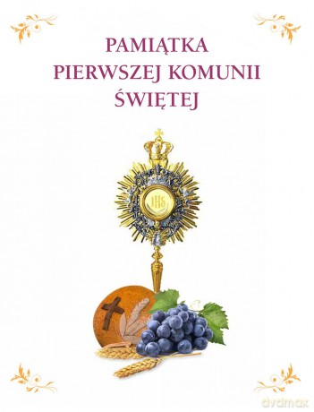 Album Komunijny Pamiątka I Komunii Świętej [KSIĄŻKA]