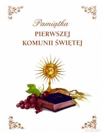 Album Komunijny Pamiątka I Komunii Świętej [KSIĄŻKA]