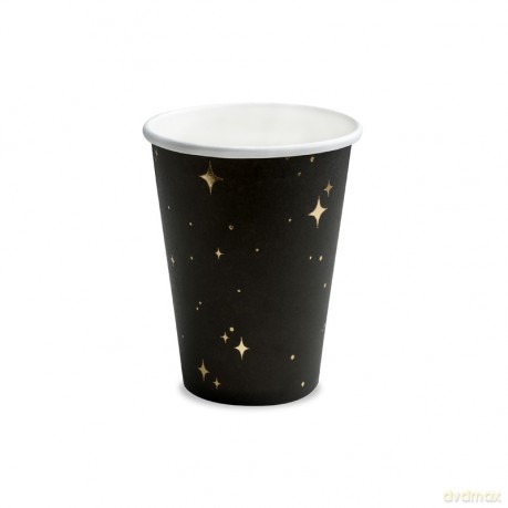 Kubeczki, czarny, 260 ml: 1op./6szt.