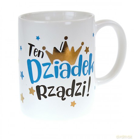 Kubek "ten Dziadek rządzi"