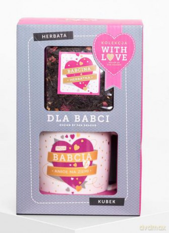 Kubek + herbata with love Babcia