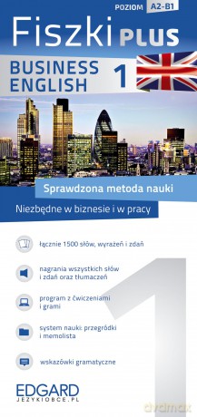 Angielski Fiszki Plus Business English 1 [KSIĄŻKA]