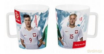 Kubek 320ml Lewandowski, Szczęsny, Glik