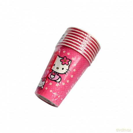 Kubek Arpex Hello Kitty 180/200 ml (8 szt.)