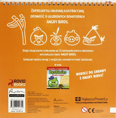 Angry Birds Potrafię Rysować - Praca Zbiorowa [KSIĄŻKA]