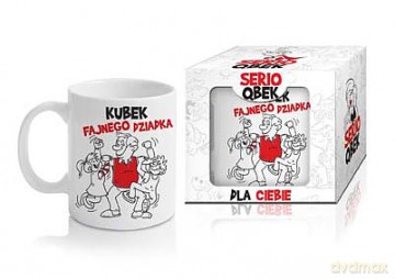 Kubek Boss seriaqbek 300 ml Dzień Dziadka- Fajnego Dziadka