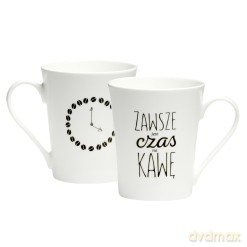 Kubek coffee 370ml czas na kawę