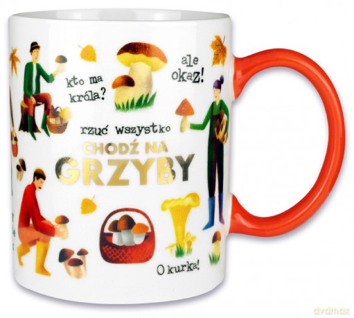 Kubek Grzyby, PORYS, bez opakowania