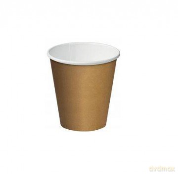 Kubek papierowy 250ml Kraft 50szt