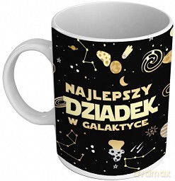 Kubek premium "Najlepszy Dziadek w galaktyce"
