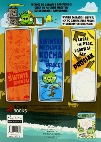 Bad Piggies Niebo Bez Granic Kolorowanki I Łamigłówki [KSIĄŻKA]
