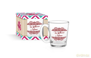 Kubek szklany "Wyjątkowa mama" 310 ml
