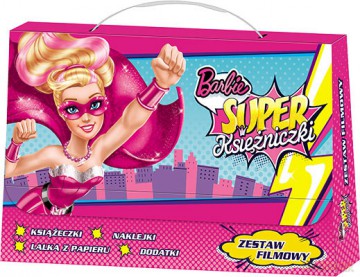 Barbie Super Księżniczki Zestaw Filmowy [KSIĄŻKA]