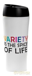 Kubek termiczny happy 400ml - variety
